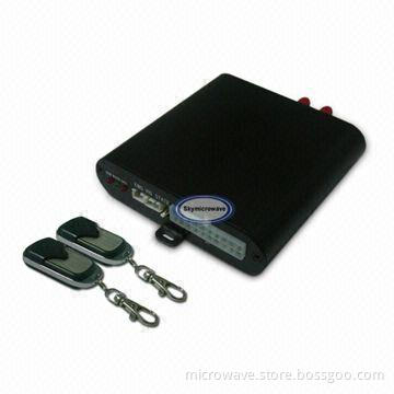Vehicle GPS Tracking with Central Locking and Voice Menu